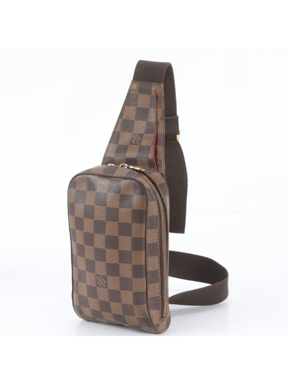 Louis Vuitton Damier Geronimos Leather 2-Way Belt Bag Crossbody Body Waist Pouch
